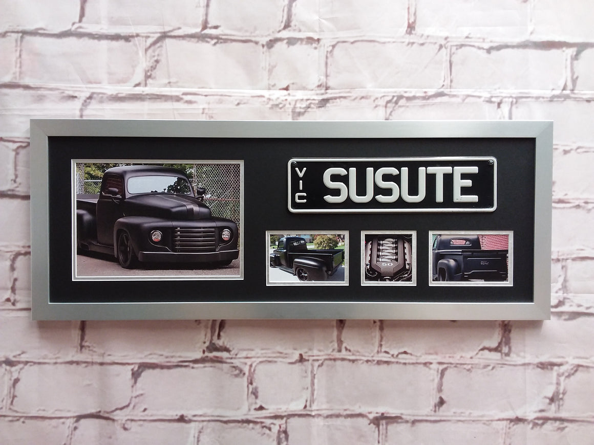 Car Lover Memorabilia Frame, Number plate and Car Photo's, Garage or Man Cave Gift Idea's, Fathers Day Gift Idea's, Gifts for him, Gift for Dad, Gift for the car lover, fathers day gift for husband